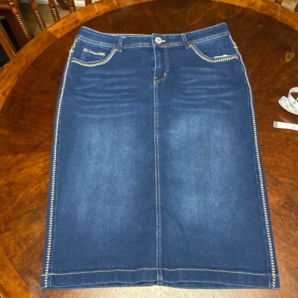 Ada Faye denim skirt